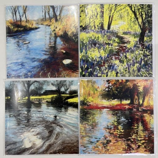 Bricket Wood Scenes - Blank Greetings Cards Pack of 4