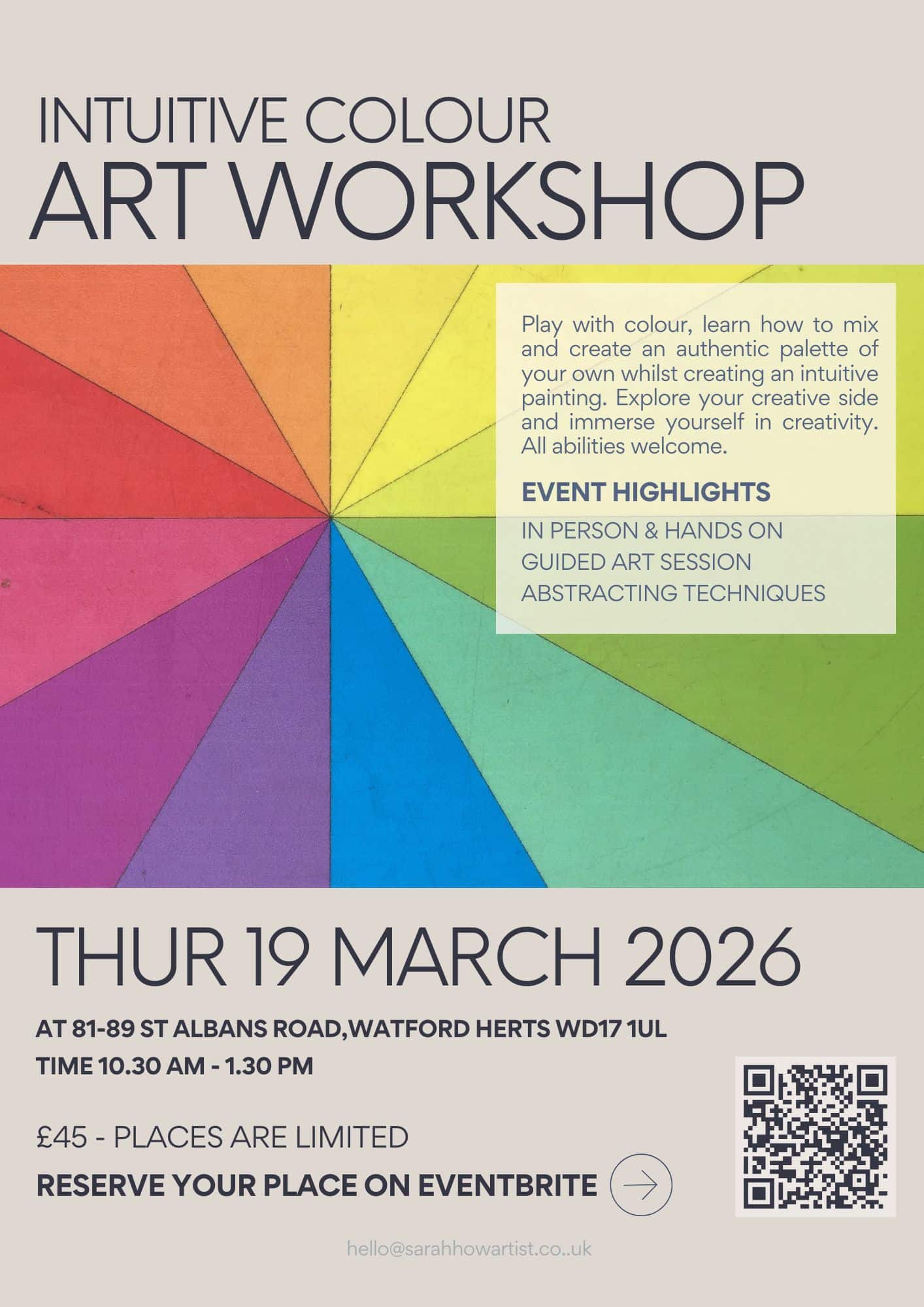 Intuitive Colour – Art Workshop